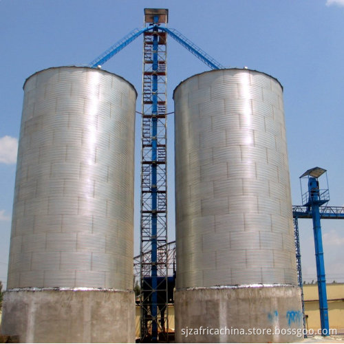 Steel Silos with Plat Bottom
